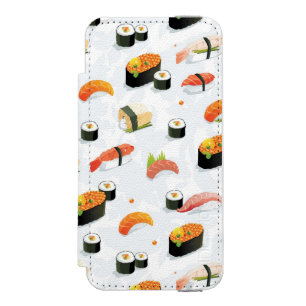 Japanese Food: Sushi Pattern Incipio Watson™ iPhone 5 Wallet Case