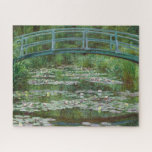Japanese Footbridge Claude Monet French Art Jigsaw Puzzle<br><div class="desc">Impressionist Cityscape Painting by Claude Monet - Classic Masterpieces - Claude Monet's Impressionist Painting Series - The Japanese Footbridge</div>
