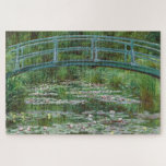 Japanese Footbridge Claude Monet French Art Jigsaw Puzzle<br><div class="desc">Impressionist Cityscape Painting by Claude Monet - Classic Masterpieces - Claude Monet's Impressionist Painting Series - The Japanese Footbridge</div>