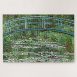 Japanese Footbridge Claude Monet French Art Jigsaw Puzzle