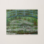 Japanese Footbridge Claude Monet French Art Jigsaw Puzzle<br><div class="desc">Impressionist Cityscape Painting by Claude Monet - Classic Masterpieces - Claude Monet's Impressionist Painting Series - The Japanese Footbridge</div>