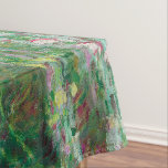 Japanese Footbridge Claude Monet Impressionist Tablecloth<br><div class="desc">The Japanese Footbridge oil on canvas painting by Claude Monet,  1899.</div>