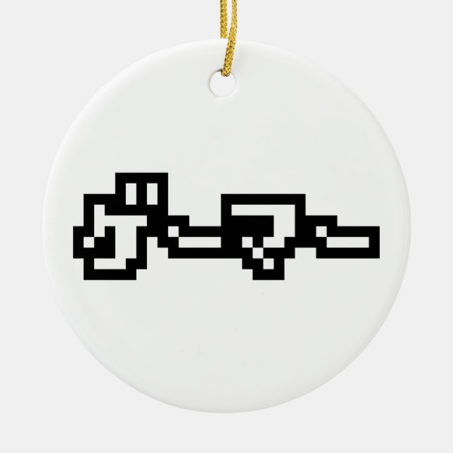 Japanese Gamer ゲーマー Japan Language Nihongo Ceramic Ornament (Front)