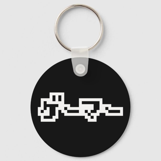 Japanese Gamer ゲーマー Japan Language Nihongo Keychain (Front)