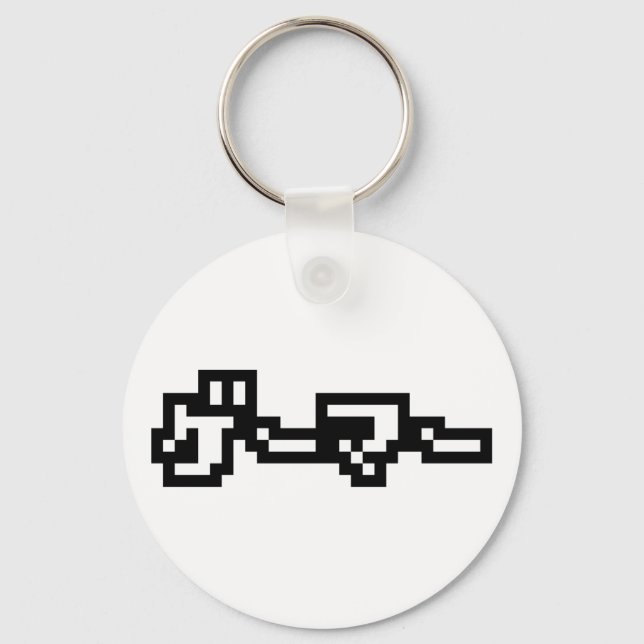 Japanese Gamer ゲーマー Japan Language Nihongo Keychain (Front)