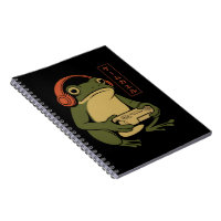 Japanese Gamer Frog Funny Vintage Gaming