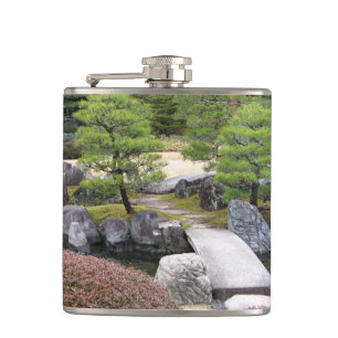 Japanese Garden 日本庭園 Hip Flask