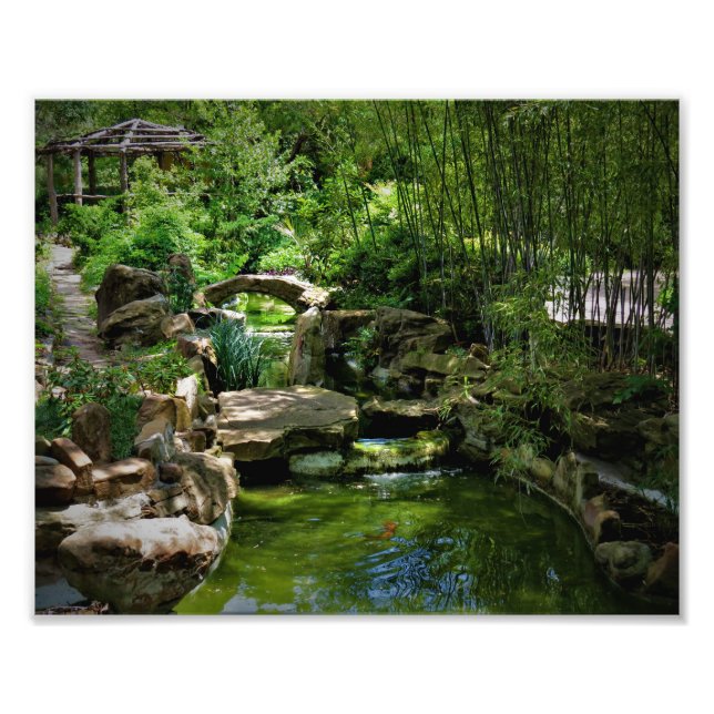Japanese Garden 1 Photo Print (Front)