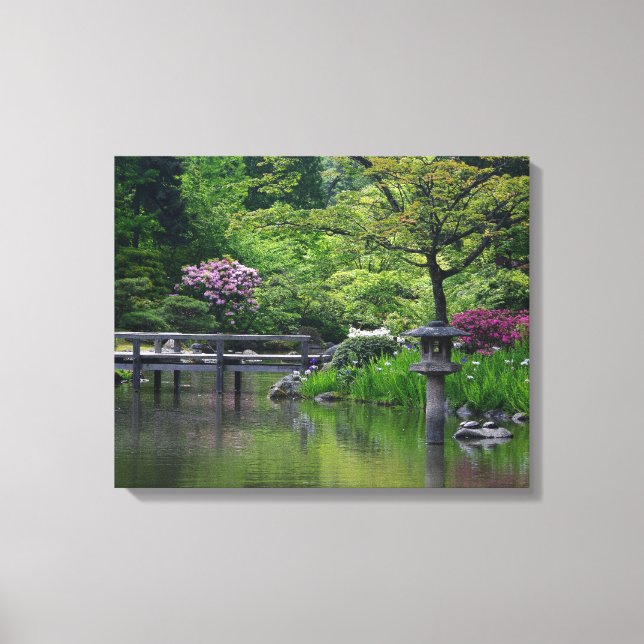 Japanese Garden Canvas Print (Front)
