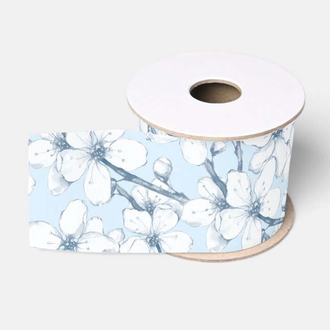 Japanese garden grosgrain ribbon (Spool)