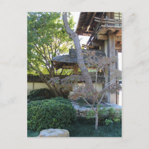Japanese Garden in Fort Worth Texas # 105 Postcard