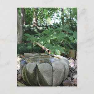 Japanese Garden in Fort Worth Texas # 106 Postcard