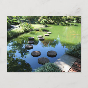 Japanese Garden in Fort Worth Texas # 136 Postcard