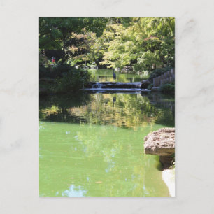Japanese Garden in Fort Worth Texas # 43 Postcard