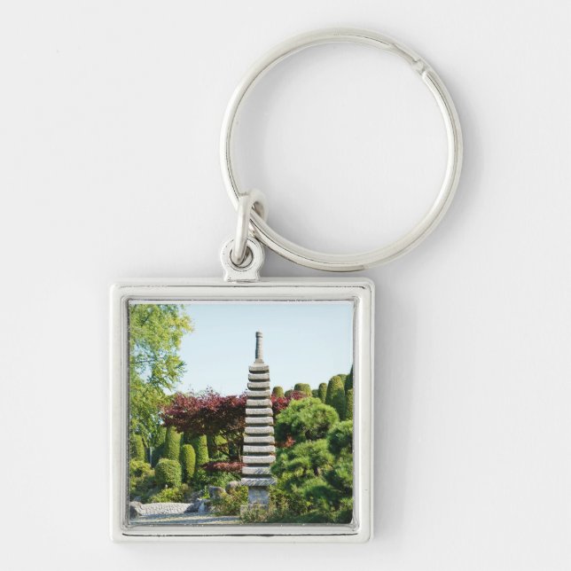 Japanese Garden Keychain (Front)