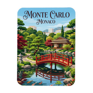 Japanese Garden Monaco Magnet