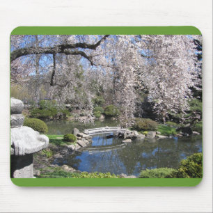 Japanese garden mousepad