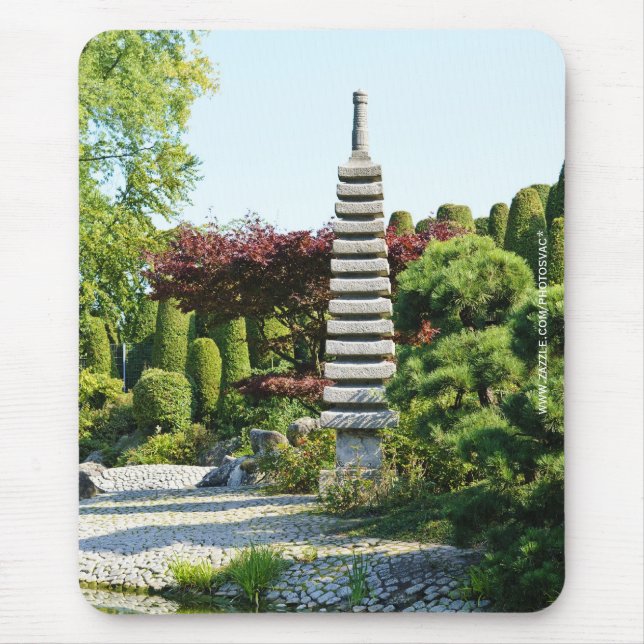 Japanese Garden Mousepad (Front)