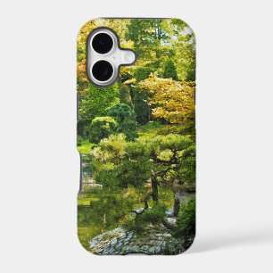 Japanese Garden Painting Effect Landscape