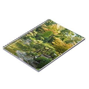 Japanese Garden Painting Effect Landscape Notebook