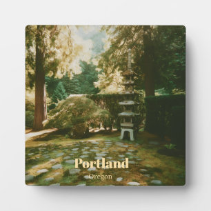 Japanese Garden, Portland, Oregon Souvenir Plaque