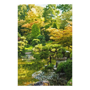 Japanese Garden - Traditional Aesthetic Photo Print