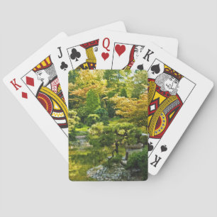 Japanese Garden - Traditional Aesthetic Playing Cards