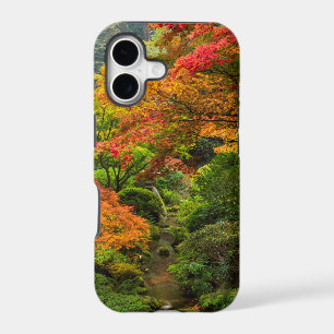 Japanese Gardens In Autumn In Portland, Oregon 2