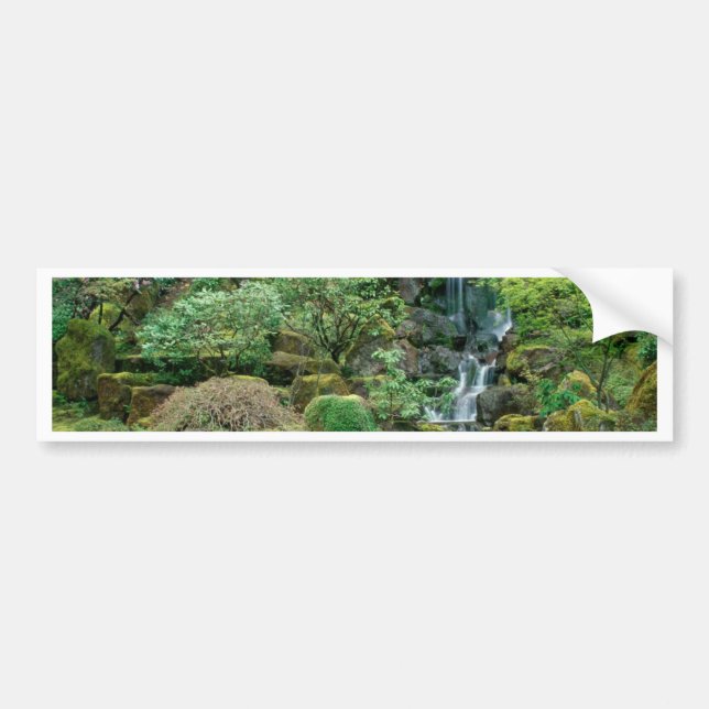 Japanese Gardens Portland, Oregon Bumper Sticker (Front)