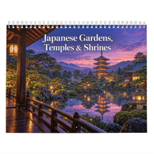 Japanese Gardens Temples and Shrines Calendar