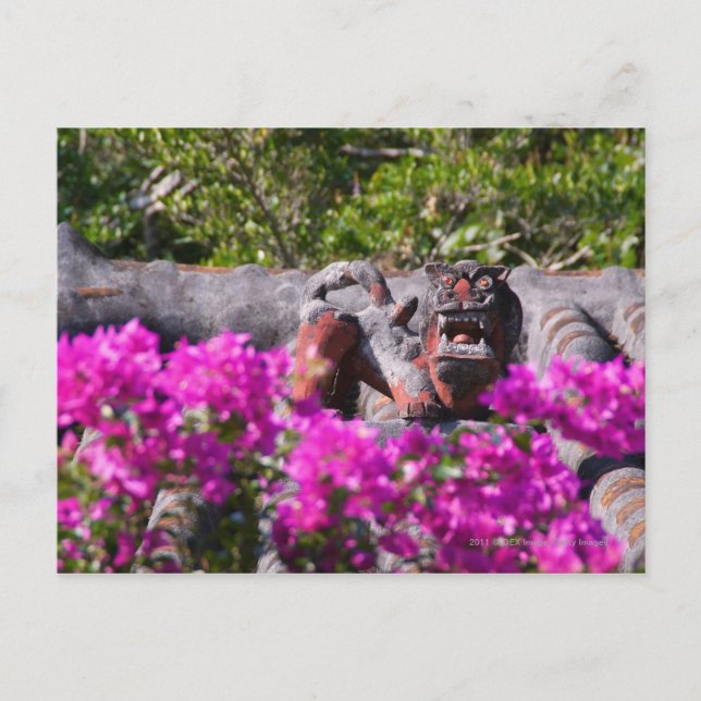 Japanese gargoyle postcard (Front)