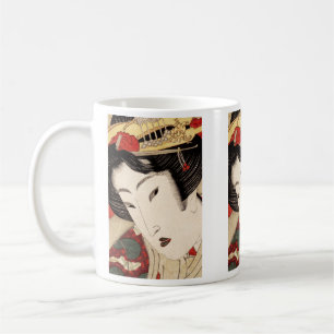 Japanese Geisha Fine Art Coffee Mug