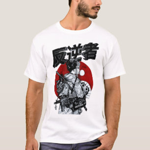 Japanese Geisha Urban Cool Style  T-Shirt