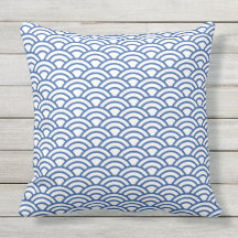 Japanese Geometric Modern Fish Scale Pattern