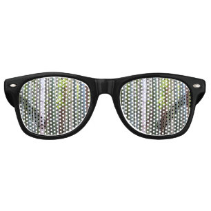 Japanese Giant Bamboo Forest, Sagano, Kyoto, Japan Retro Sunglasses