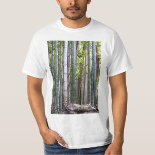 Japanese Giant Bamboo Forest, Sagano, Kyoto, Japan T-Shirt
