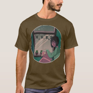 Japanese Girl Anime Manga Graphic Art Japan Cartoo T-Shirt
