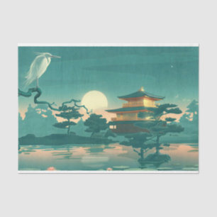 Japanese Girl Multicolour  Tissue Paper