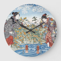 Japanese Girls by Ide Tama River