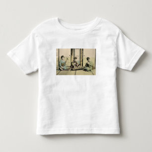 Japanese girls playing the flute, 'koto' and samis toddler t-shirt