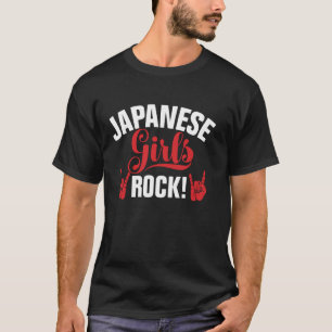 Japanese Girls Rock Japanese Long Sleeve T Shirt