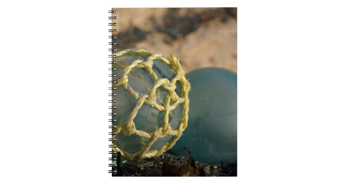Japanese Glass Fishing Float Notebook | Zazzle