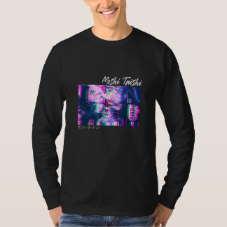 Japanese Glitch Cyberpunk Tokyo Streetwear Aesthet T-Shirt