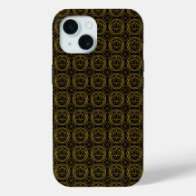 Japanese Gold & Black Pattern