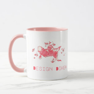 Japanese goldfish mug