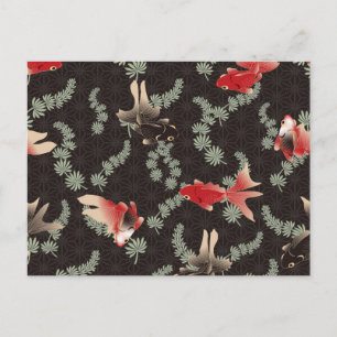 Japanese Goldfish Postcard