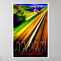 "Japanese Government Railways" Poster