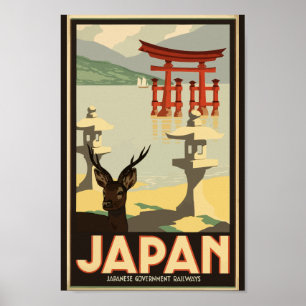Japanese Government Railways Travel Poster