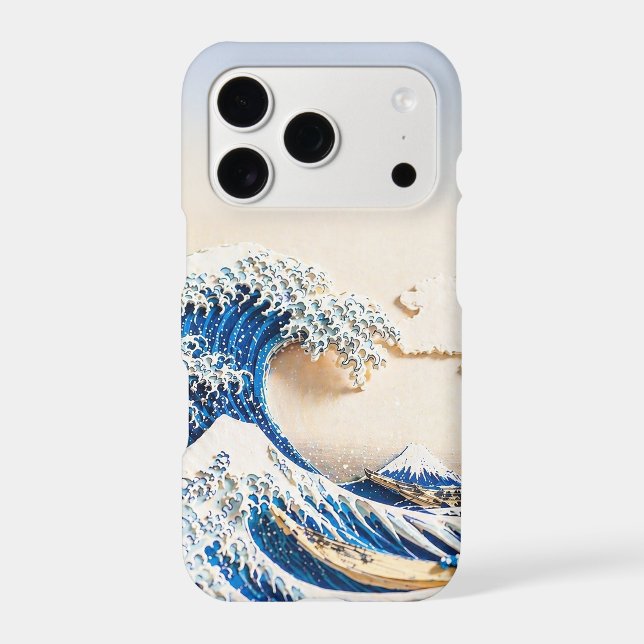 Japanese Great Wave Phone Case | Hokusai | Light V (Back)