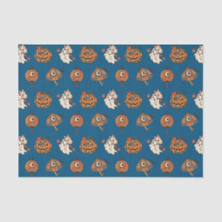 Japanese Halloween Yokai Pattern Tissue Paper